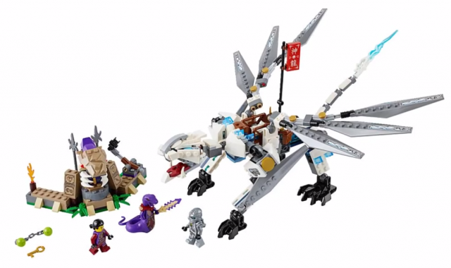 2015 LEGO Ninjago Titanium Dragon 70748 Set Winter 2015
