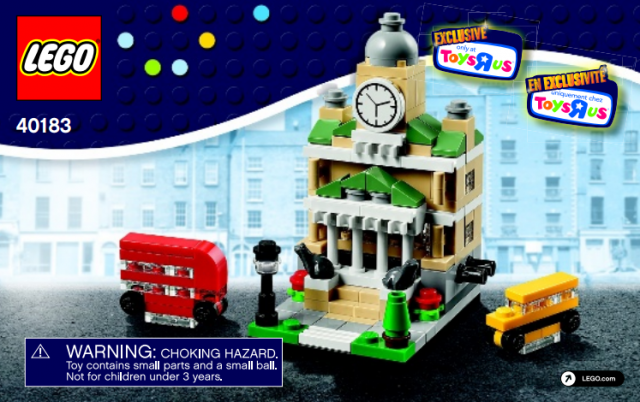 40183 LEGO Town Hall Bricktober 2014 Exclusive Set Toys R Us