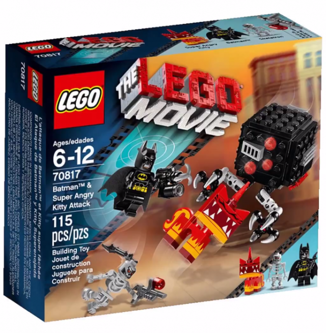70817 LEGO Movie Batman & Super Angry Kitty Attack Set Box LEGO 2015