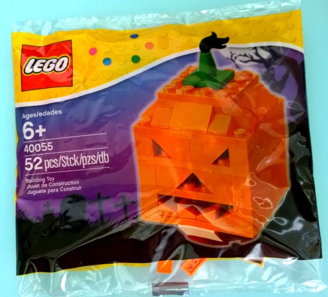 LEGO 40055 Halloween Pumpkin Jack O' Lantern Polybag Set