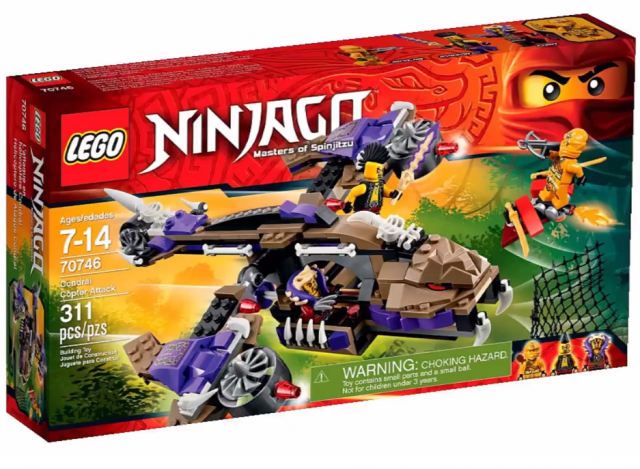 LEGO Ninjago Anacondrai Copter Attack 70746 Box