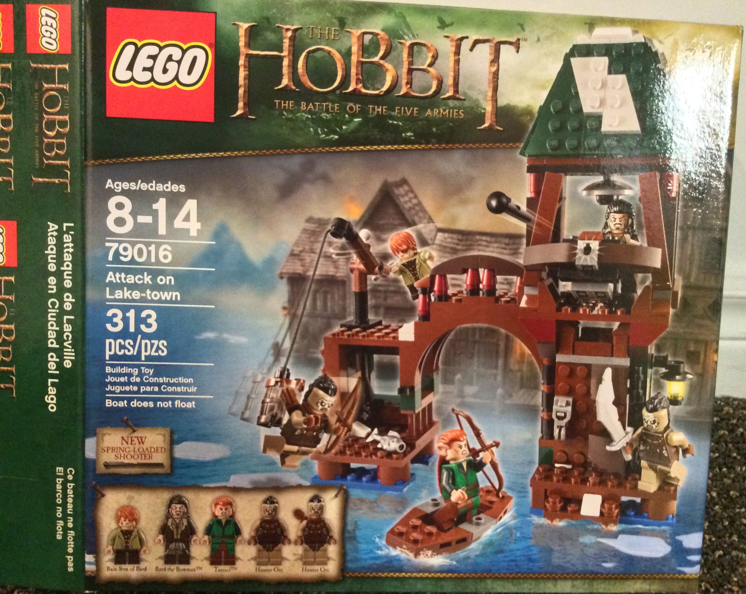 lego the hobbit lake town