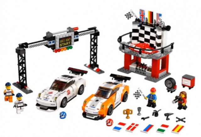 Speed Champions 2015 LEGO Porsche 911 GT Finishing Line 75912