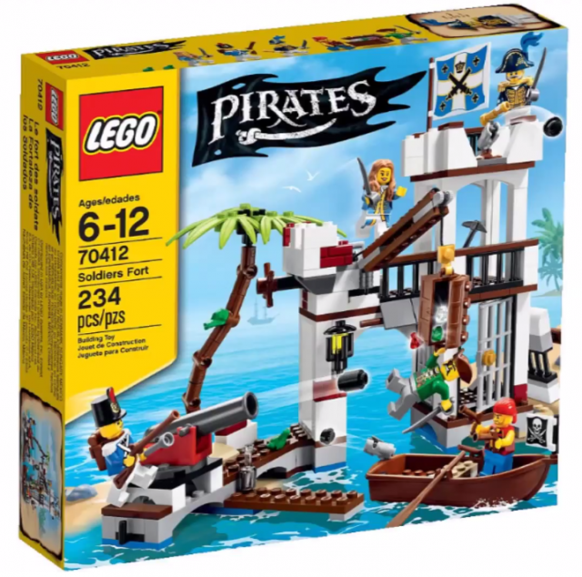 2015 LEGO Pirates Soldiers Fort 70412 Box
