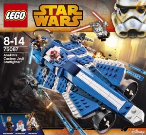 2015 LEGO Star Wars Anakin's Custom Jedi Starfighter
