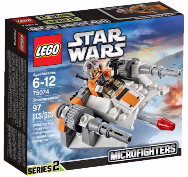 2015 LEGO Star Wars Microfighters Series 2 Snowspeeder 75054 Box