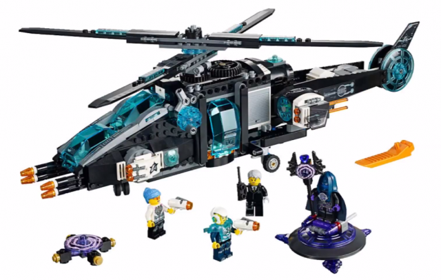 2015 LEGO Ultra Agents UltraCopter vs. AntiMatter 70170 Set