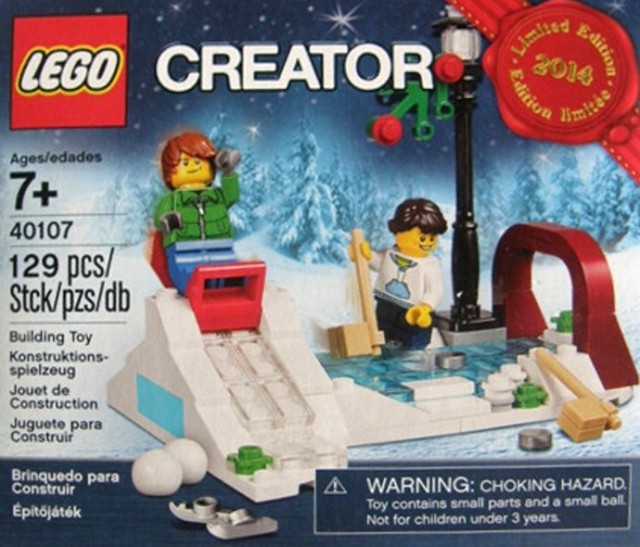 40107 LEGO 2014 Holiday Promo Set 2 Ice Skating