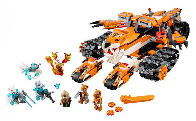 70224 LEGO Chima 2015 Tiger's Mobile Command Set