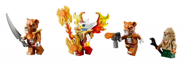 70224 LEGO Trakkar Tazar Breezor Eris Minifigures