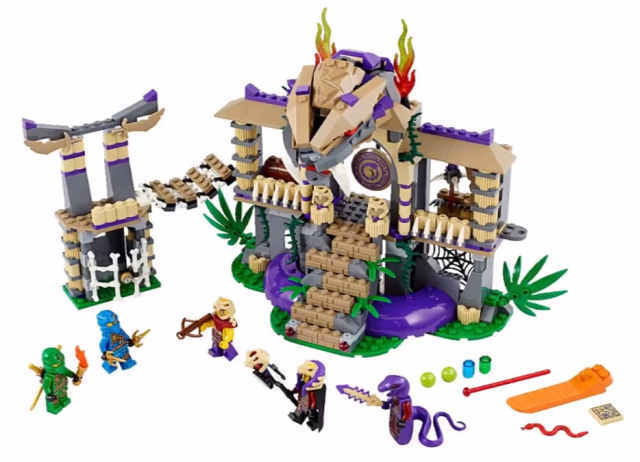 70749 LEGO Ninjago Temple of Anacondrai Winter 2015 LEGO Ninjago Set