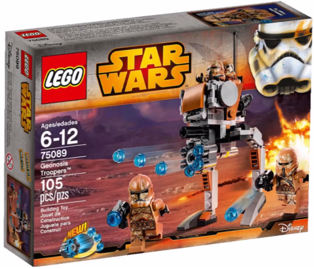 75089 LEGO Star Wars Geonosis Troopers Box