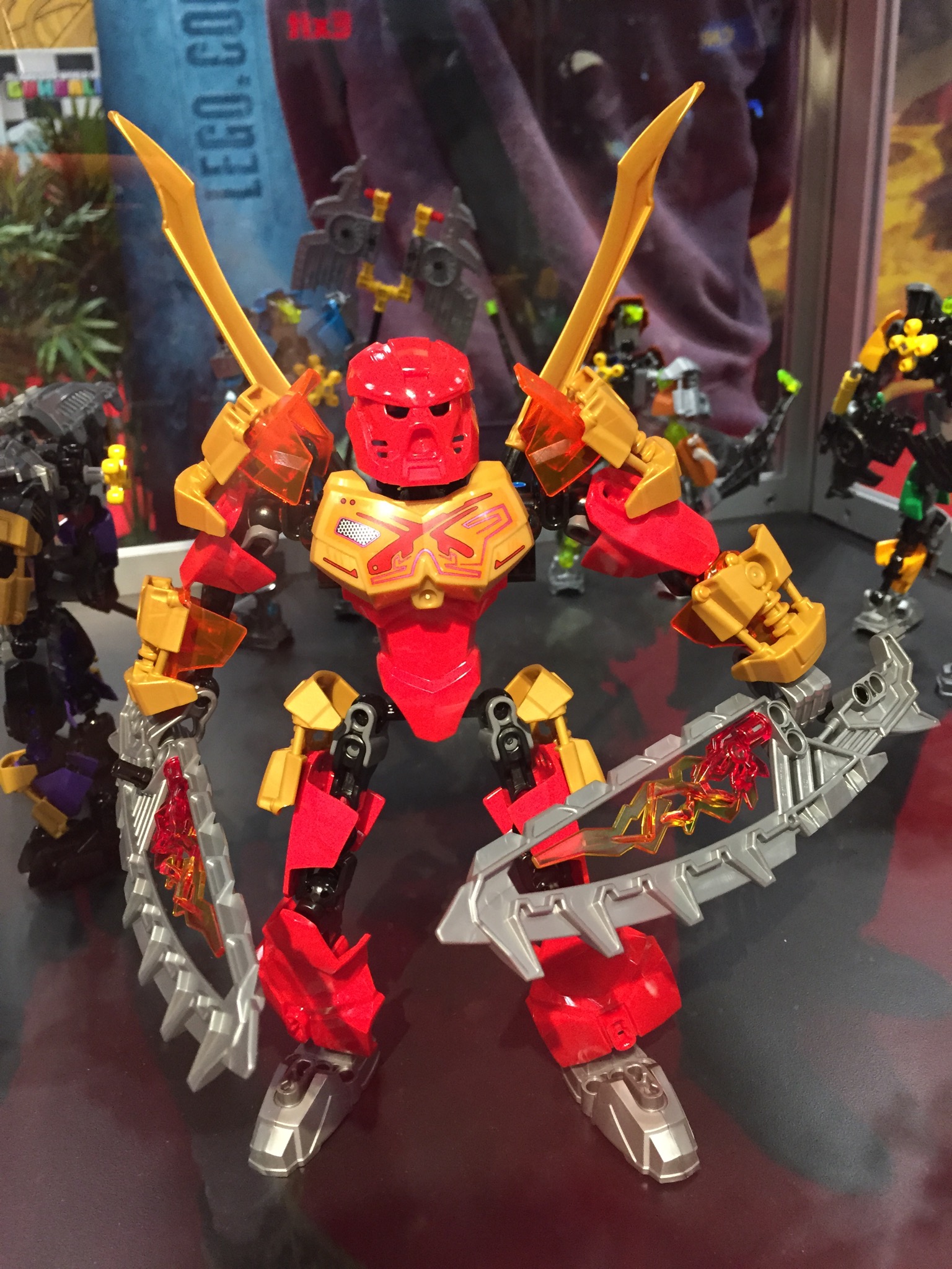 NYCC LEGO Booth Photos! (LEGO Bionicle 2015) Bricks Bloks