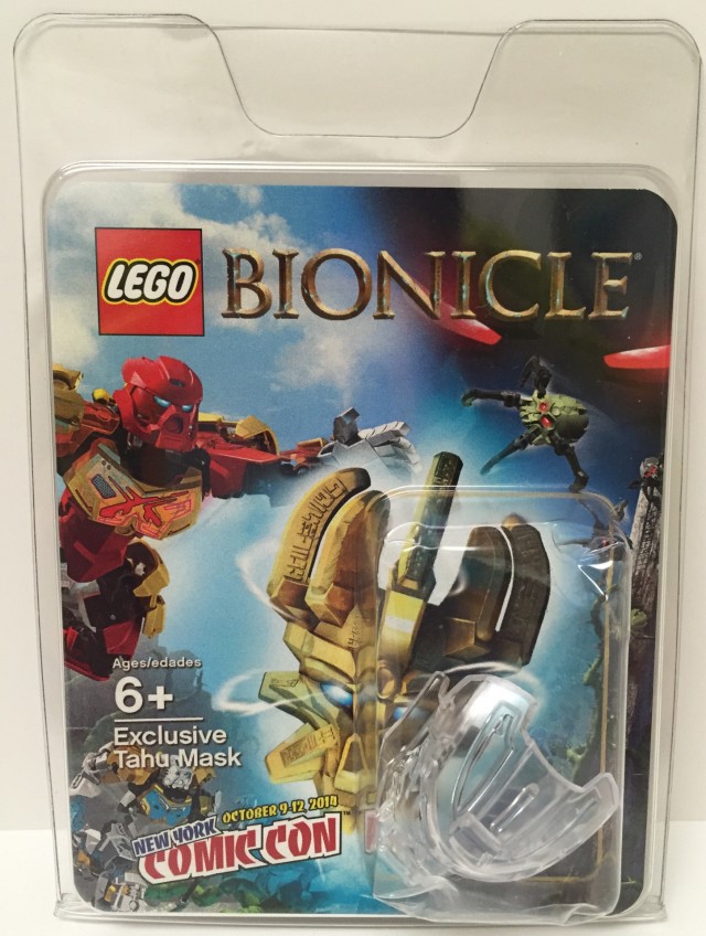 NYCC 2014 LEGO Bionicle Exclusive Tahu Mask