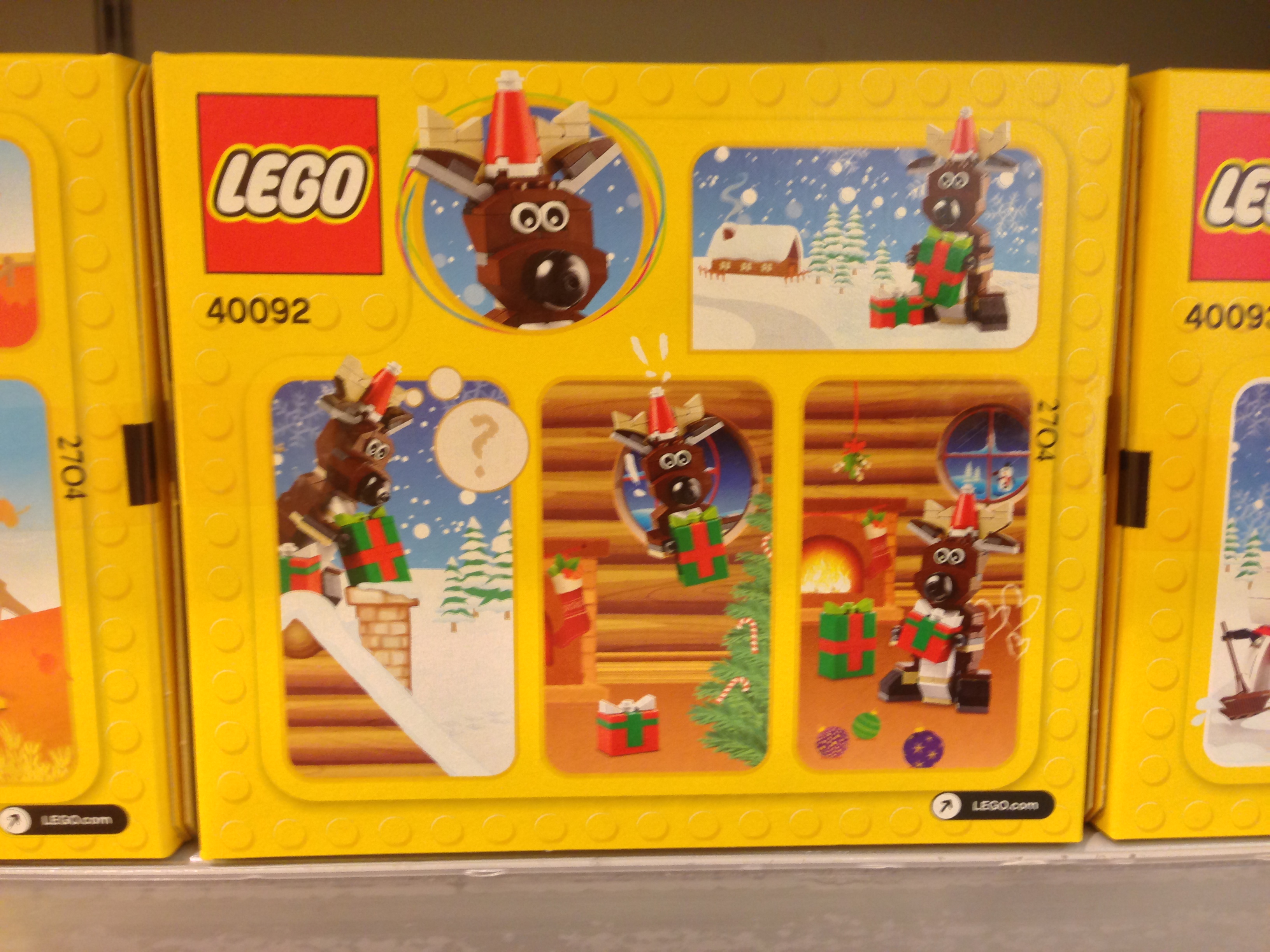 40092 LEGO Christmas Reindeer Holiday Set!