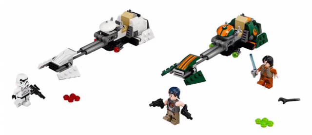 LEGO 75090 Ezra's Speeder Bike LEGO Star Wars 2015 Set Minifigures