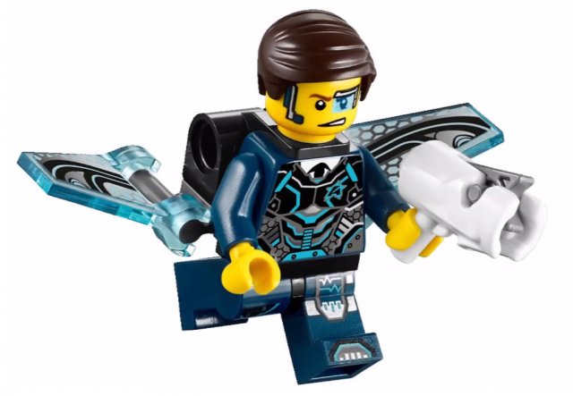 LEGO Agent Curtis Bolt Minifigure from LEGO 70168