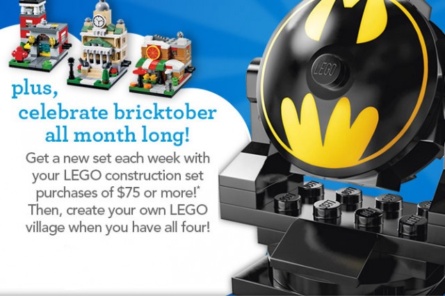LEGO Batman Signal Toys R Us Exclusive Bricktober Build