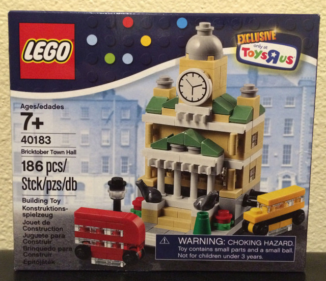 LEGO Bricktober Town Hall 40183 Set 2014