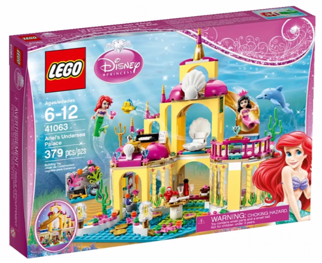 LEGO Disney Princess Ariel's Undersea Palace 41063 Set Box 2015