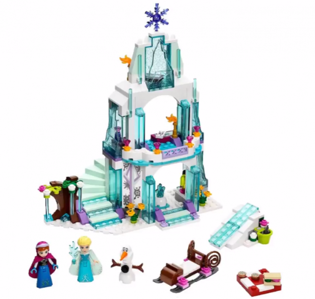 LEGO Disney Princess Elsa's Sparkling Ice Palace Frozen Anna Olaf LEGO 2015 Set