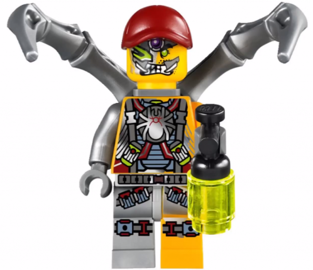 LEGO Spyclops Minifigure from 2015 Ultra Agents LEGO 70166 Set