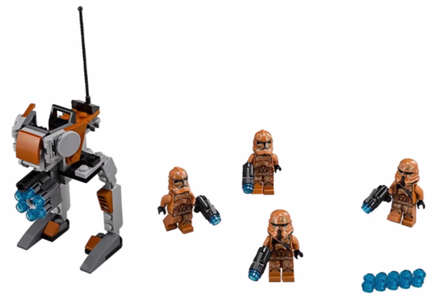 LEGO Star Wars 2015 Geonosis Troopers 75089 Set