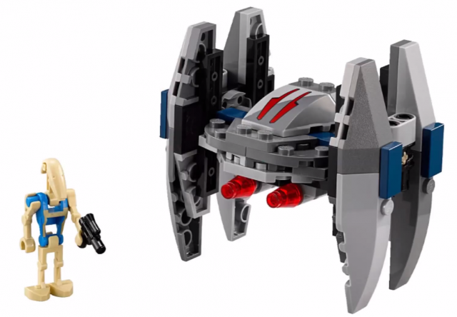 LEGO Star Wars Vulture Droid 75053 Micro Fighters Series 2