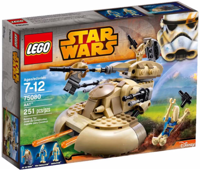 2015 LEGO Star Wars AAT 75080 Box