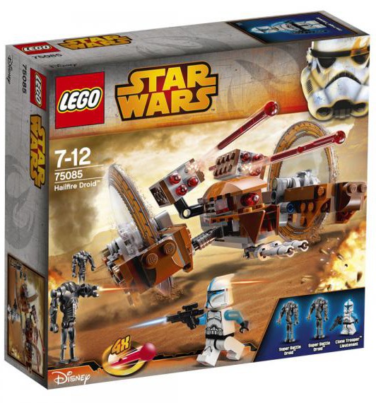 risiko Dårlig skæbne Start 2015 LEGO Star Wars Hailfire Droid 75085 Set Photos Preview! - Bricks and  Bloks