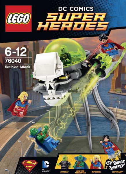 NEW LEGO Brainiac FROM SET 76040 JUSTICE LEAGUE sh159 
