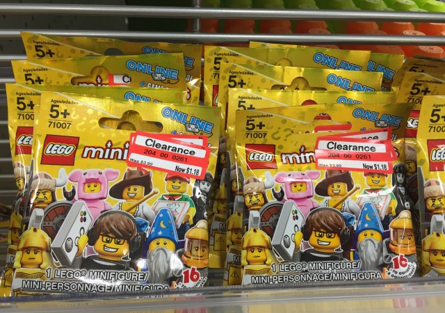 Target Clearance Sale LEGO Minifigures Series 12