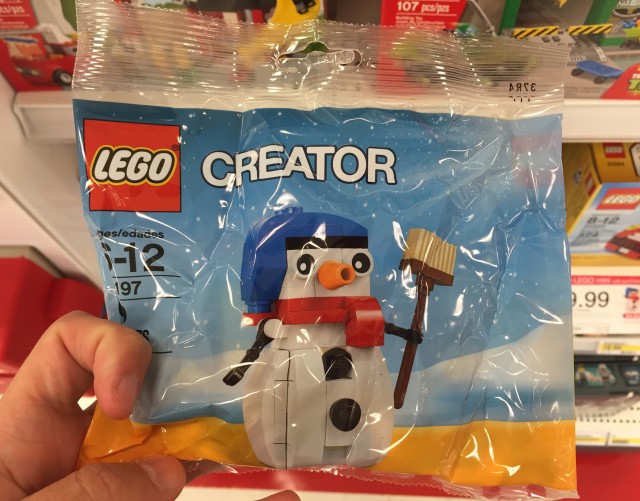 30197 LEGO Snowman Polybag Set 2014