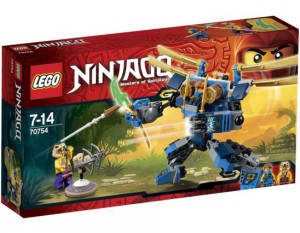 LEGO 70754 Electro Mech Ninjago 2015 Set Box with Blue Ninja Jay Minifigure