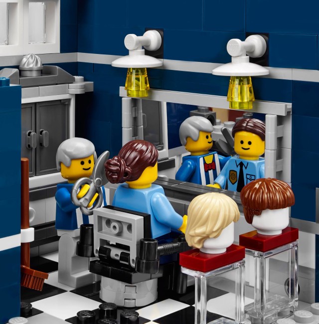 LEGO Barber Shop from 10246 Detective's Office Set