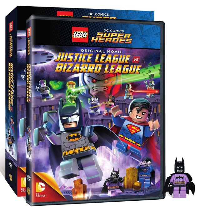 LEGO Batman Batzarro Minifigure Set Blu Ray DVD Combo Pack