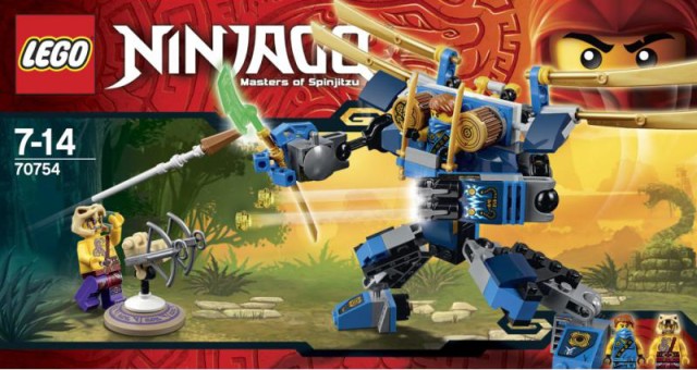 LEGO Ninjago 2015 Jay's Electro Mech Blue Ninja Set