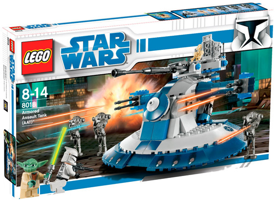 LEGO Star Wars Clone Wars AAT 8018 Box