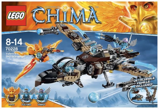 70228 LEGO Chima 2015 Vultrix Sky Scavenger Set