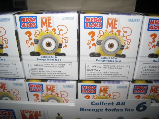 Despicable Me Mega Bloks Minions Blind Boxes Codes