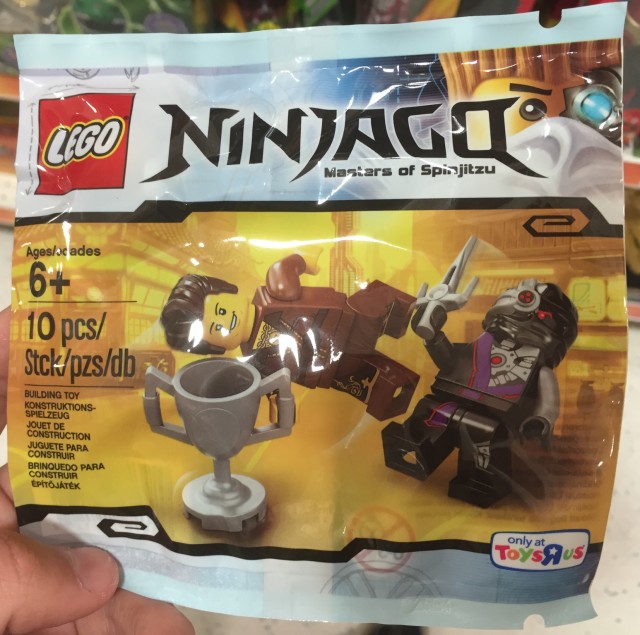 LEGO Ninjago Dareth Brown Ninja Figure Set