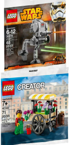 January 2015 LEGO Stores Free Promo Sets Now Available