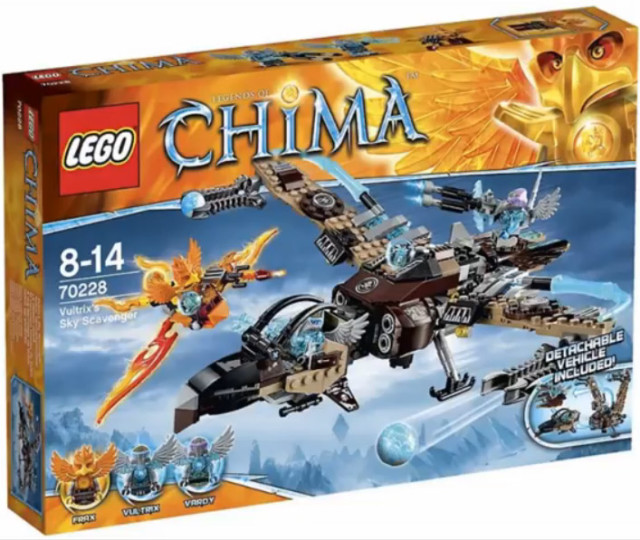 LEGO 70228 Vultrix's Sky Scavenger Set Box