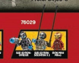 Iron Man vs Ultron New and Sealed UK Postpaid LEGO Marvel Super Heroes 76029 