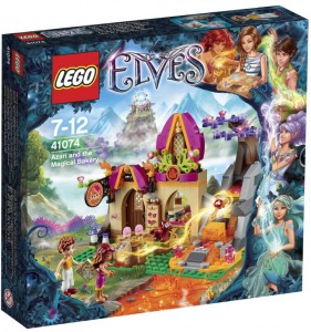 LEGO Elves Azari and The Magical Bakery 41074 Box
