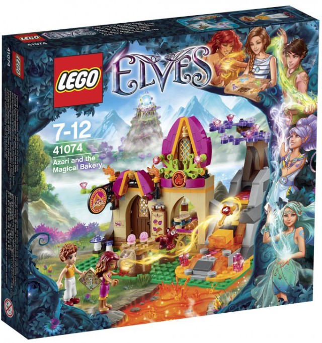 LEGO Elves Azari and The Magical Bakery 41074 Box