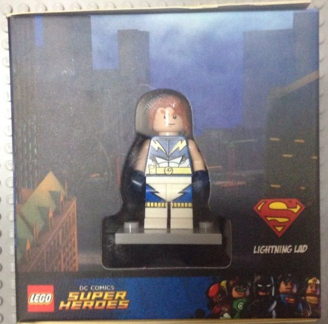 LEGO Lightning Lad Minifigure from LEGO 5004077 Exclusive Set