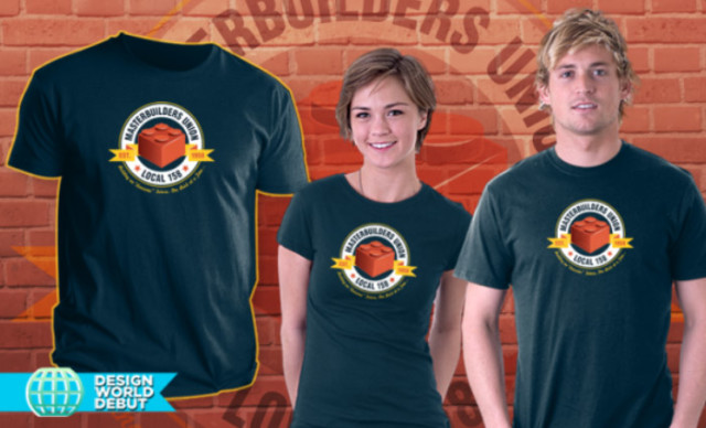 LEGO Master Builders Union T-Shirt TeeFury