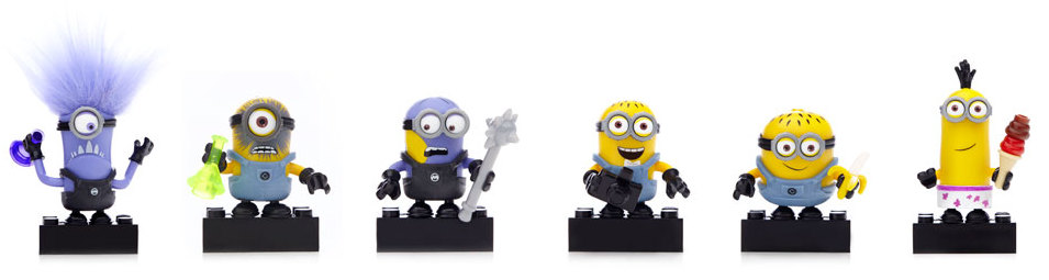 Mega Bloks Minions Set Base Assortito 2 | Gioco Di Costruzione Per Bambini | Colori E Modelli A Sorpresa