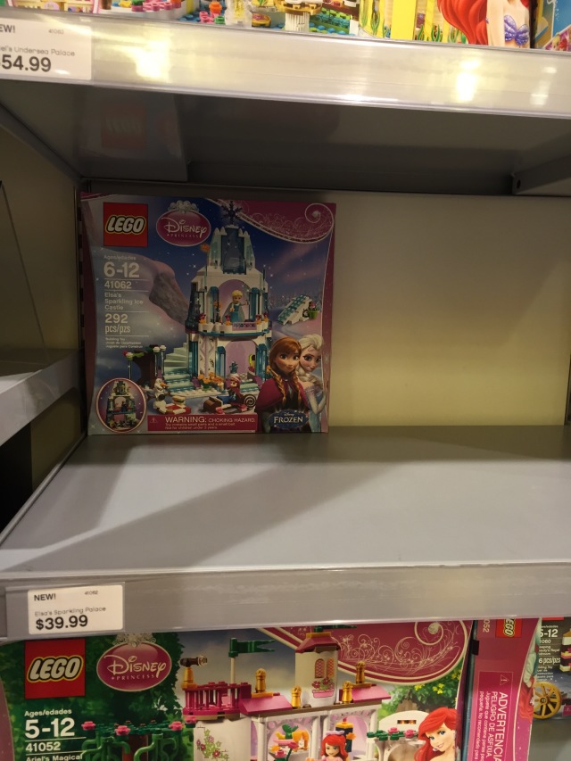 LEGO Frozen Elsa's Castle Set Sold Out